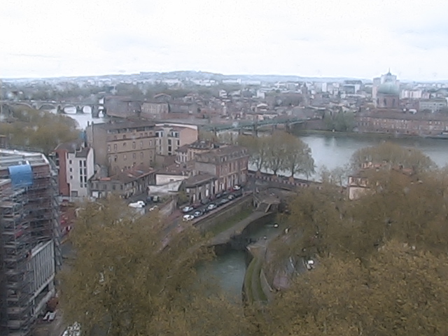 Webcam Toulouse: View over Toulouse