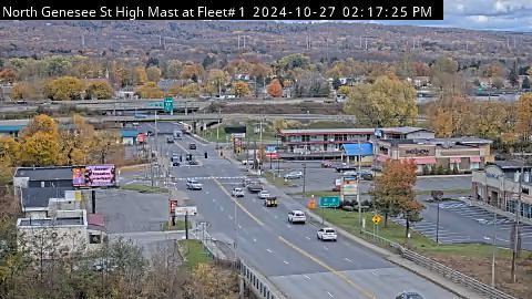 City of Utica › North: North Genesee St High Mast at Fleet#1, Utica