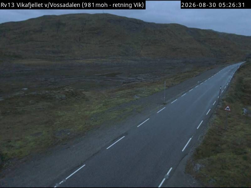 Vik: R13 Vikafjellet v/Vossadalen