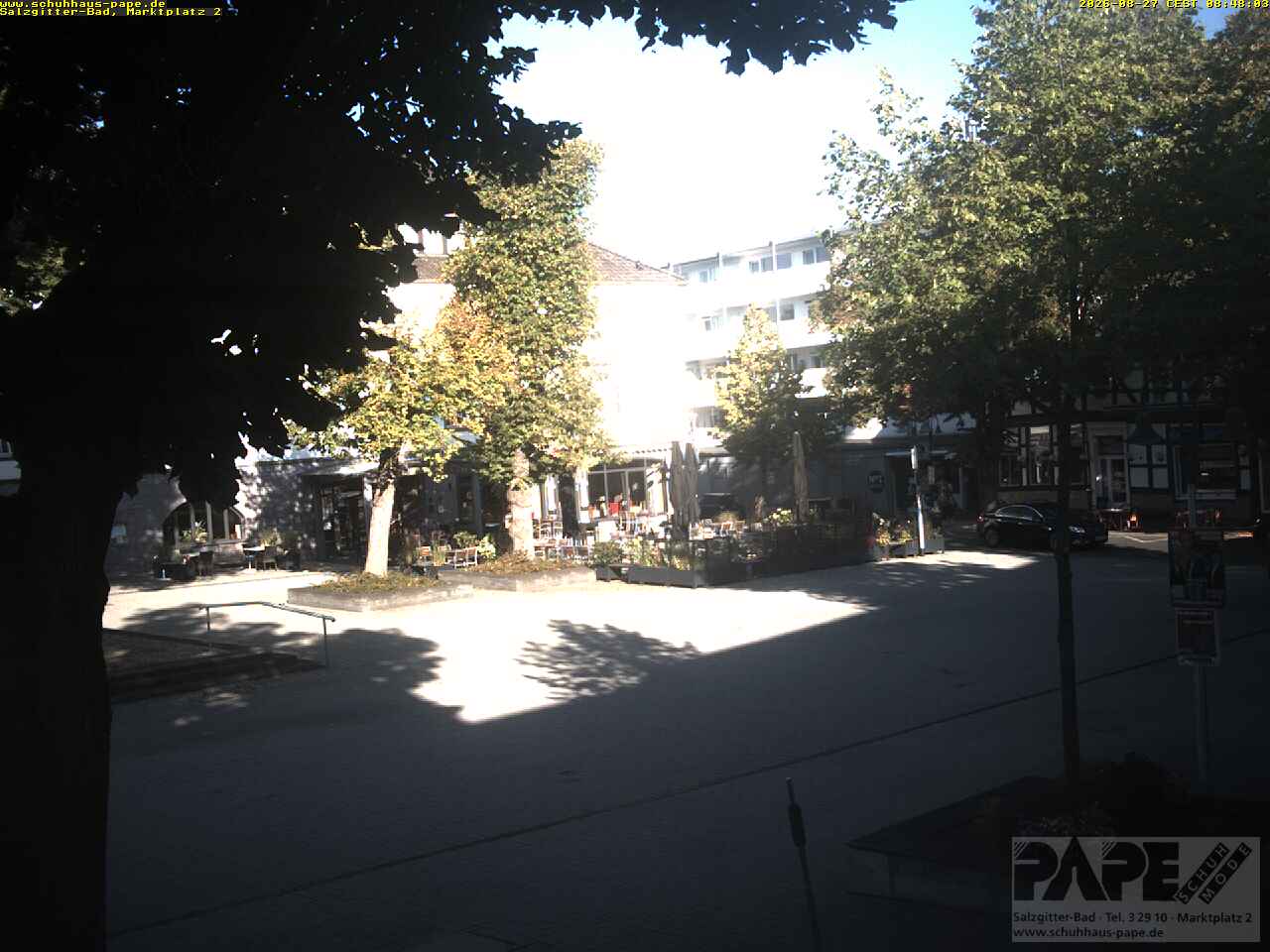 Webcam Salzgitter: Salzgitter-Bad Market Square