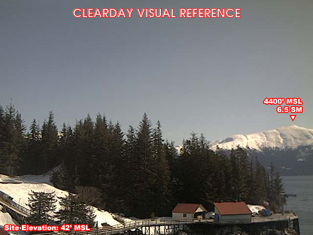 Webcam Taku Inlet, Alaska: Taku Inlet Airfield, View in NorthEastern Direction