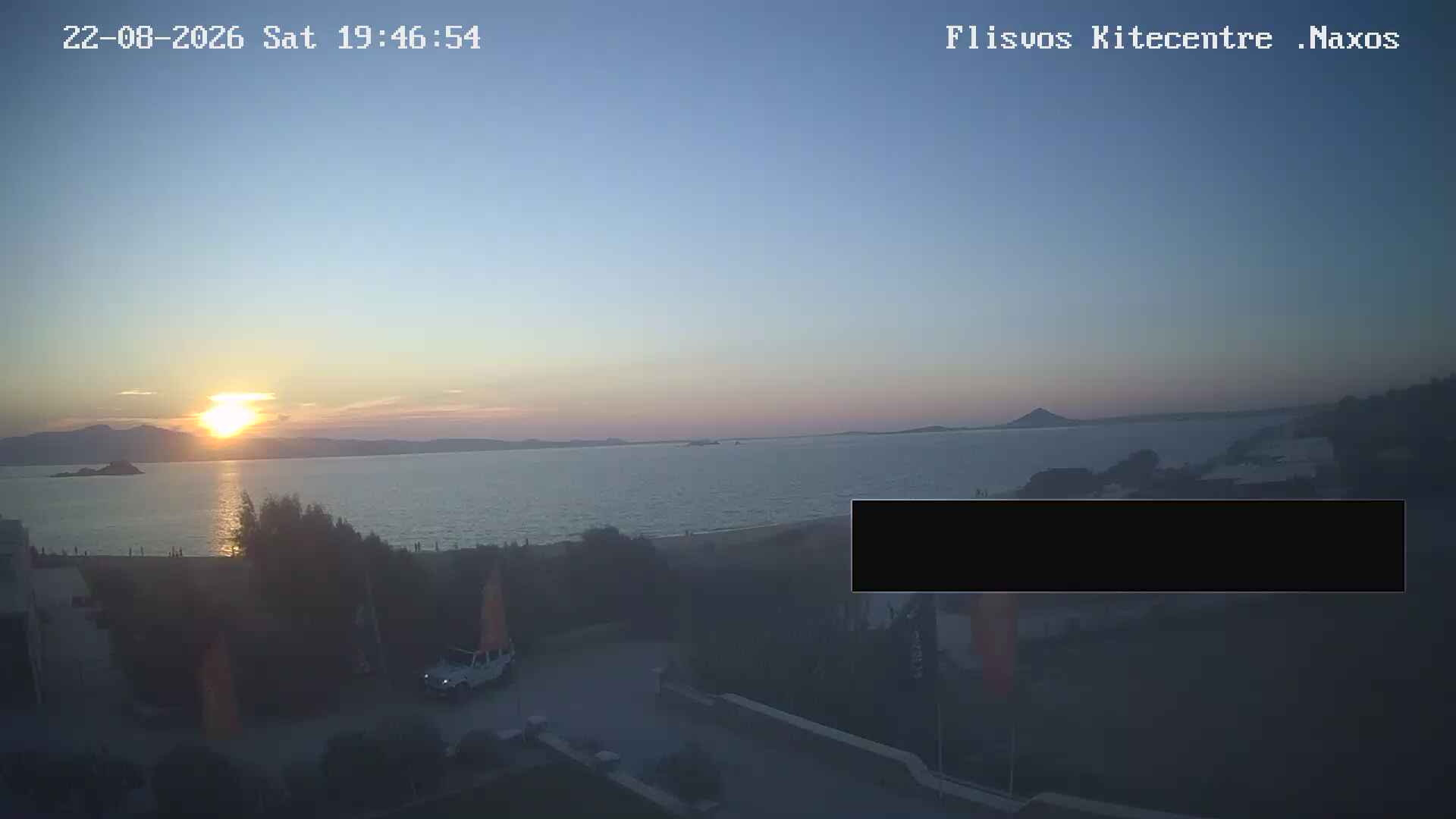 Webcam Naxos: Beach of Agios Georgios