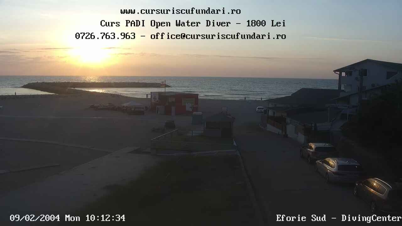 Webcam Eforie: Beach of Eforie South