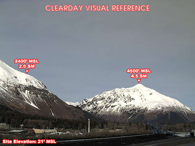 Webcam Seward, Alaska: Seward Airfield (PAWD), View in NorthWestern Direction