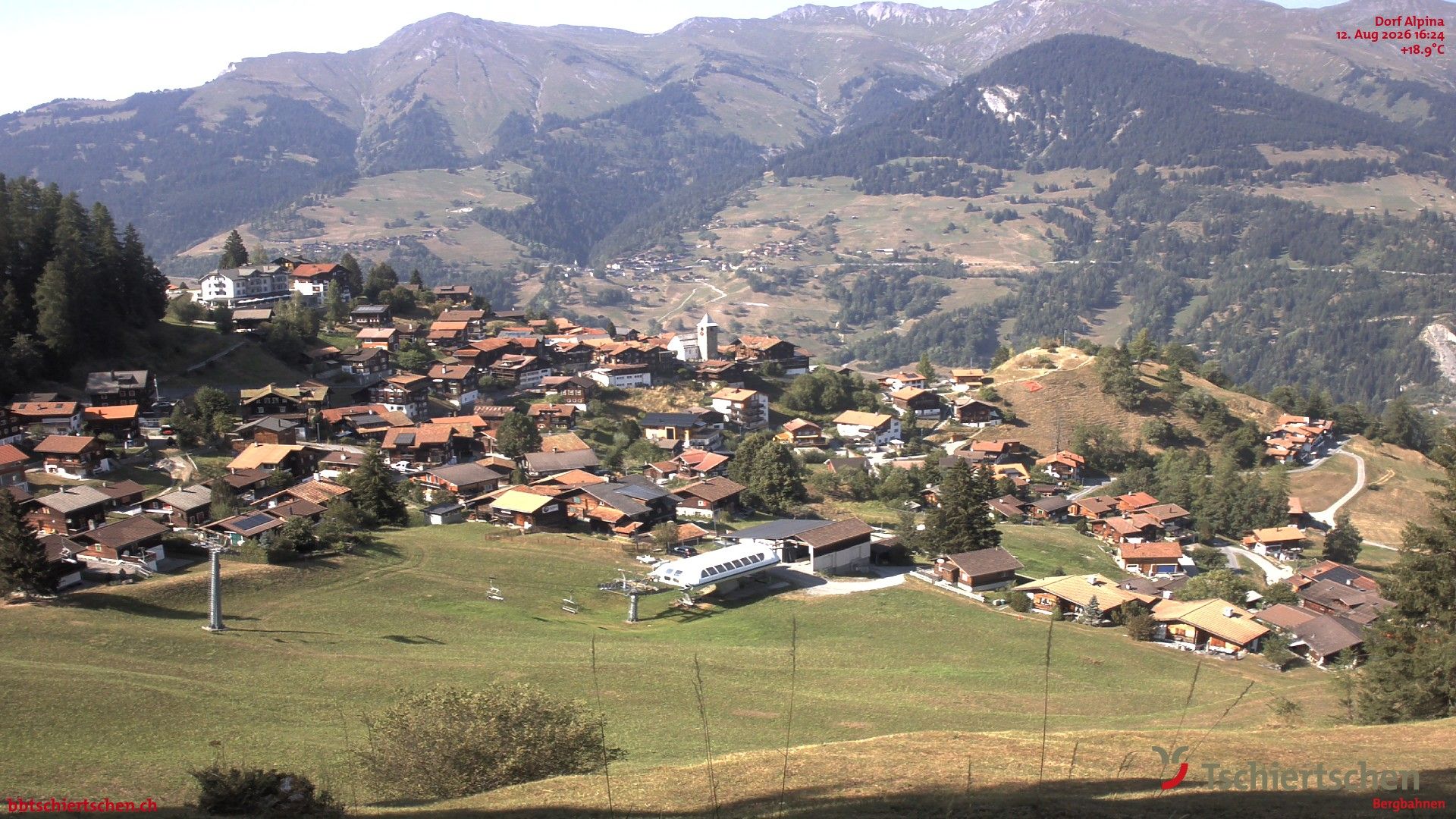 Tschiertschen: Dorf Talstation
