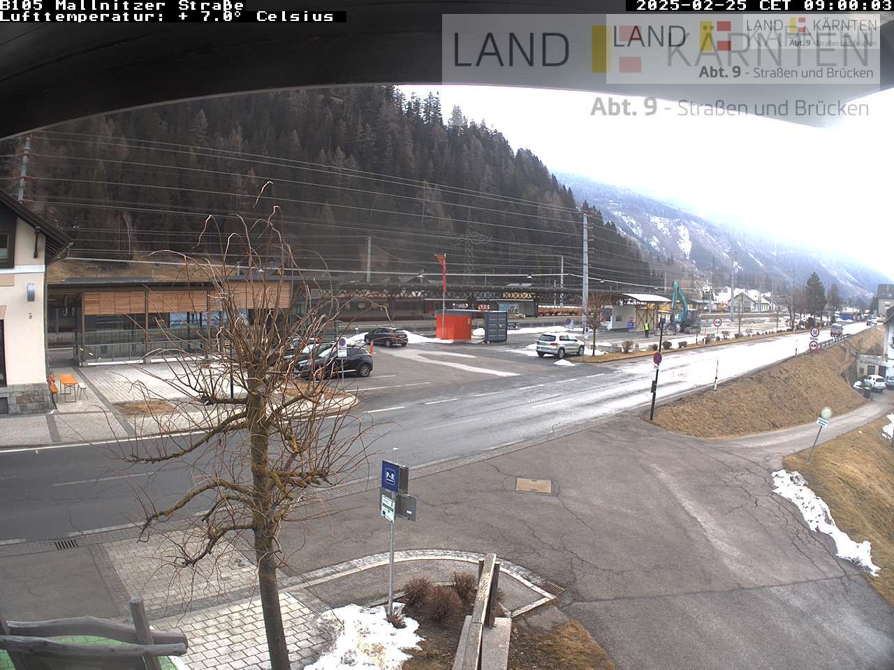 Mallnitz › East: Mallnitz-Obervellach Bahnhof