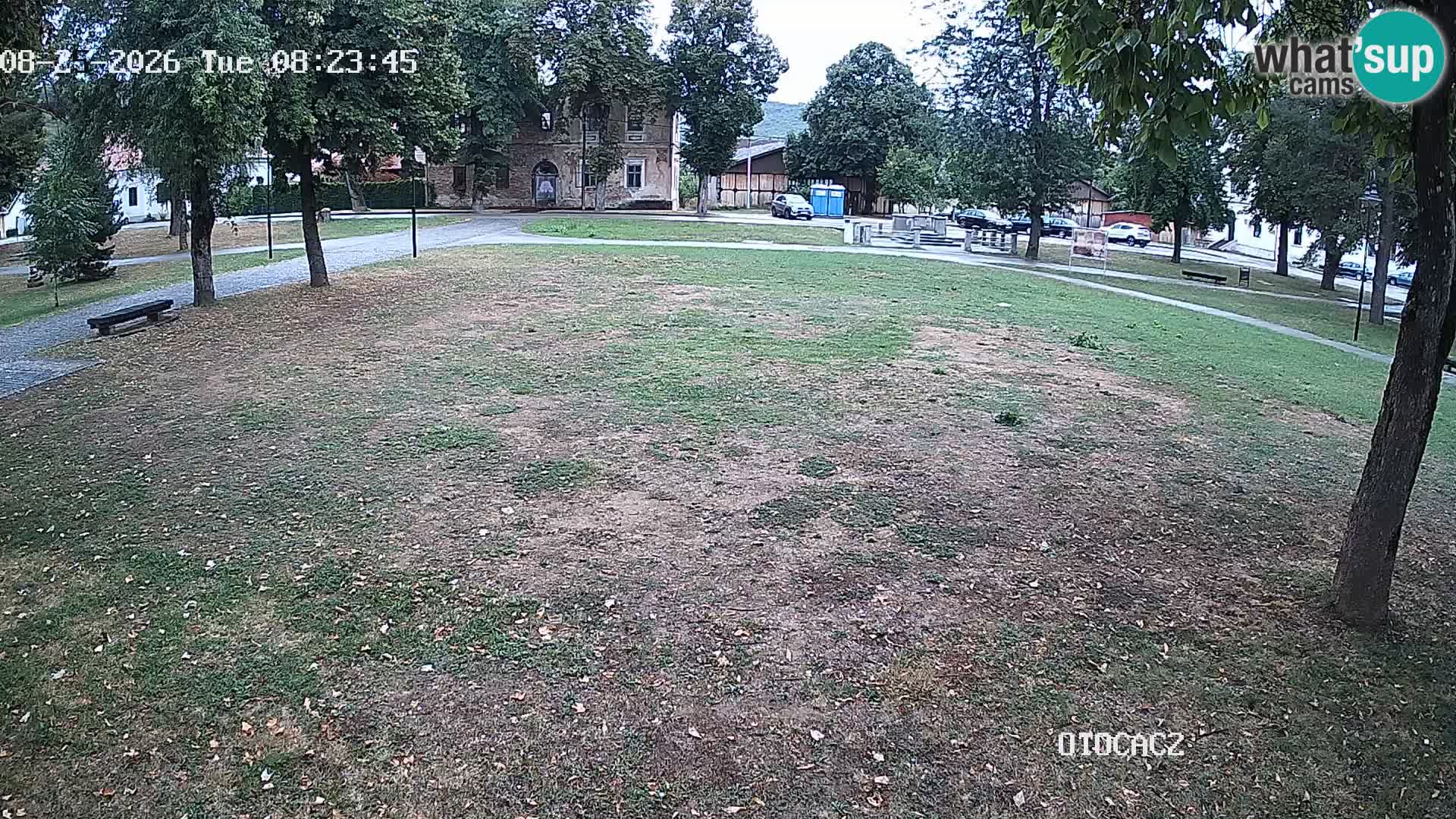 Webcam Otočac: King Zvonimir Street