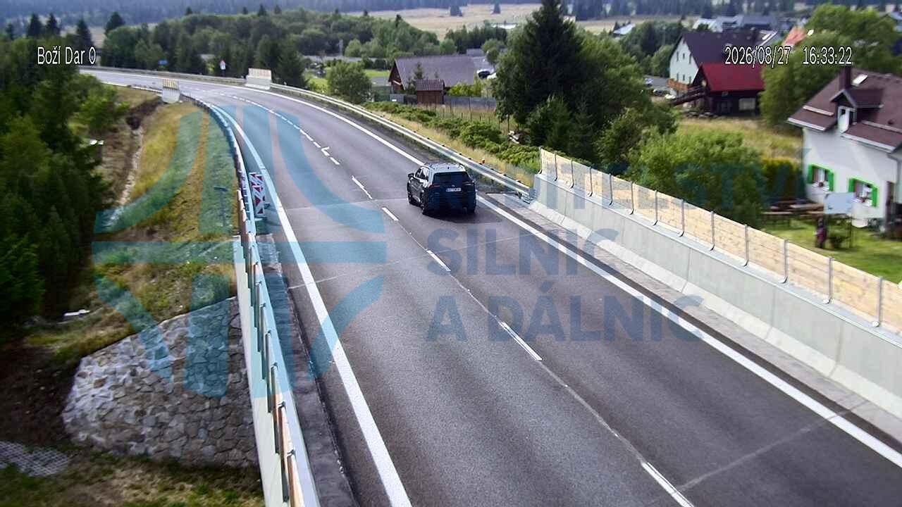 Bozi Dar › North: Nová Huť: silnice I/9 směr Dolní Podluží