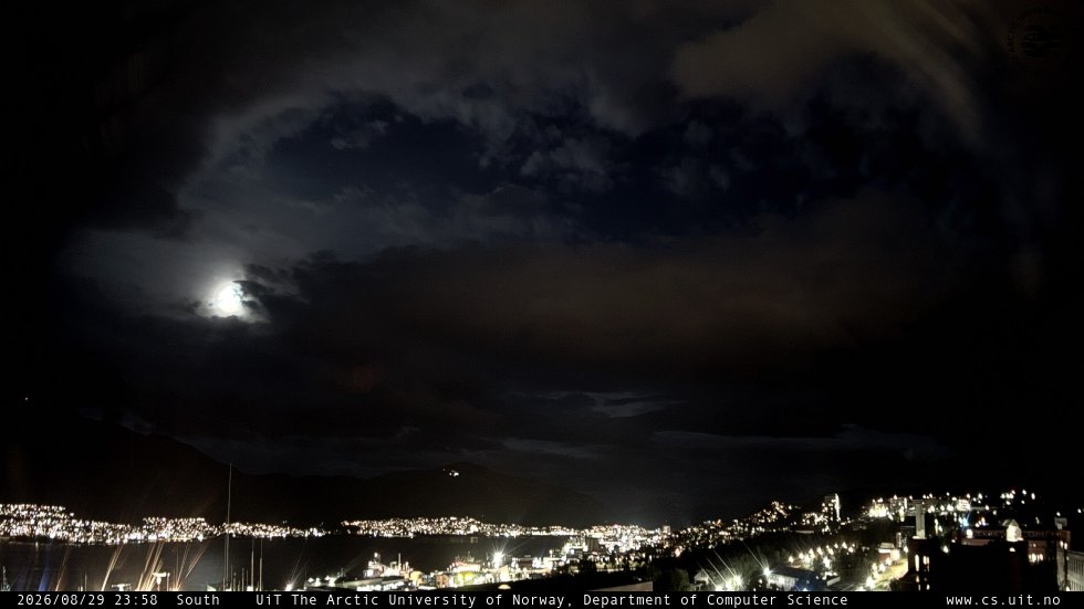 Webcam Tromsø: View onto Tromsø