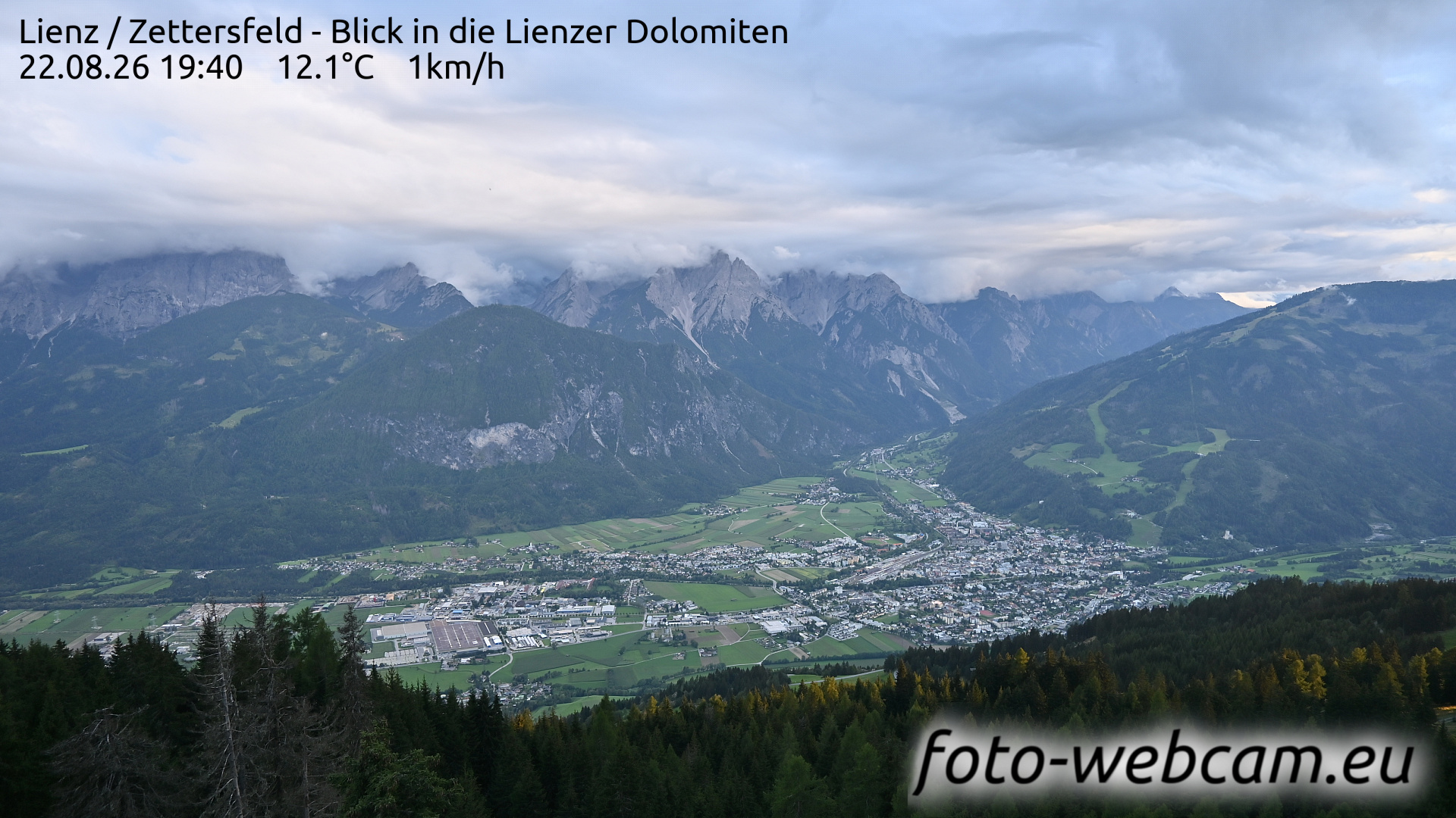 Webcam Lienz: Lienz Zettersfeld
