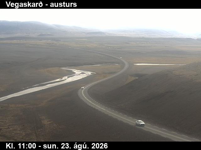 Webcam Vegaskarð: Hringvegur Eastwards