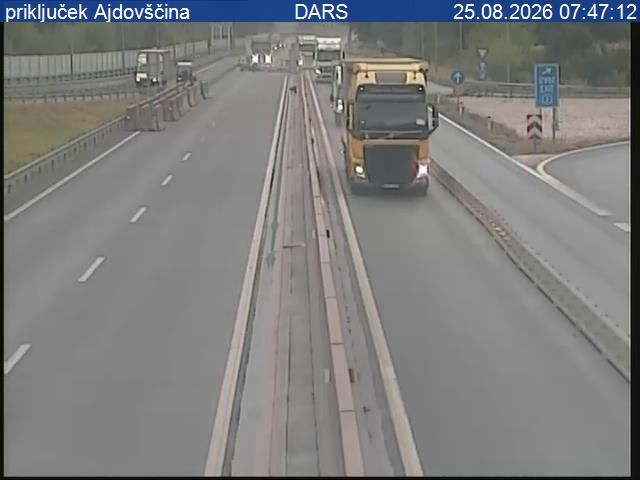 Ajdovscina: H4, Razdrto - Vrtojba, priključek Ajdovščina