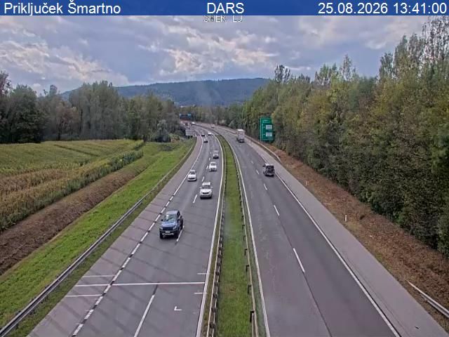 Ljubljana: A2/E61, Karavanke - odsek Brod - Vodice