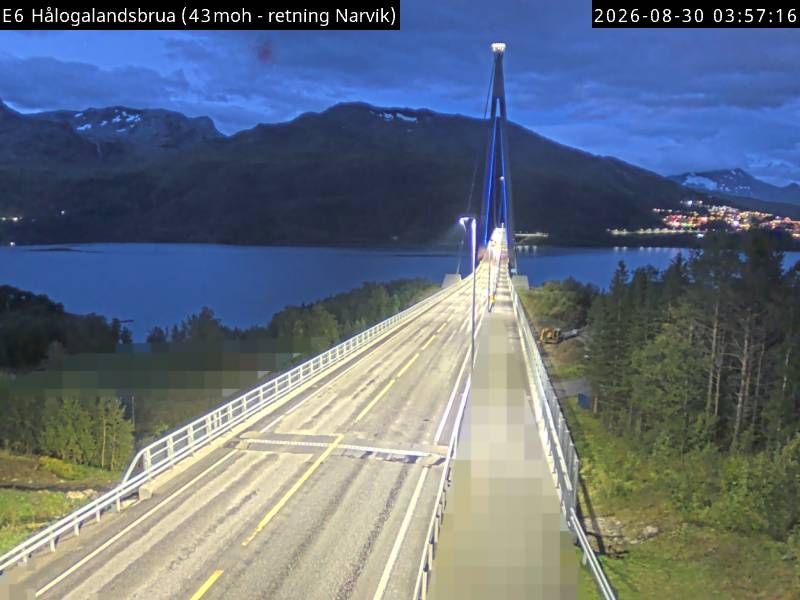 Narvik: E6 Øyjord