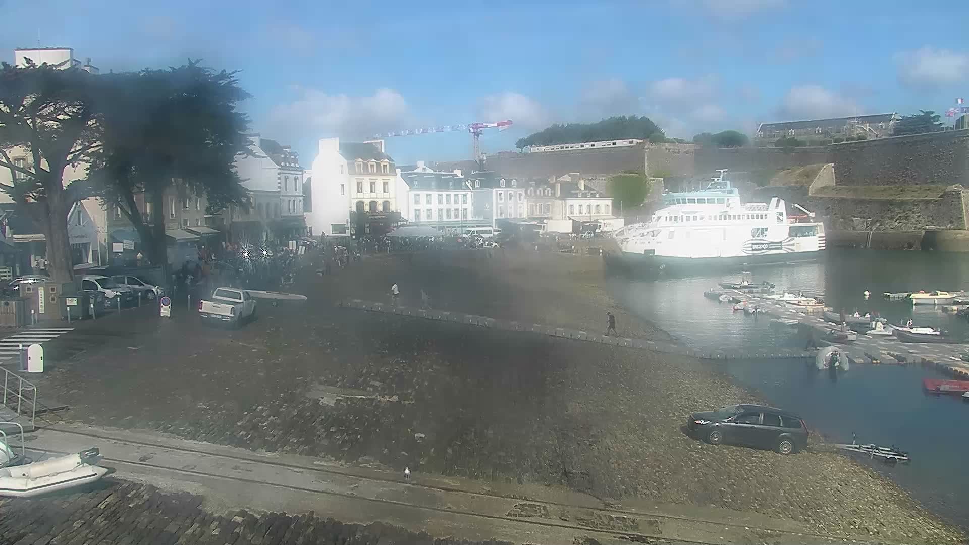 Webcam Le Palais: Port de Le Palais