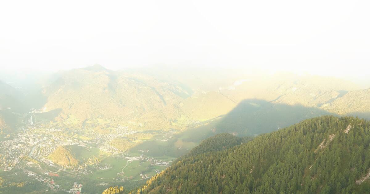Webcam Bad Ischl: PANOMAX Katrin Seilbahn - Katrin Summit