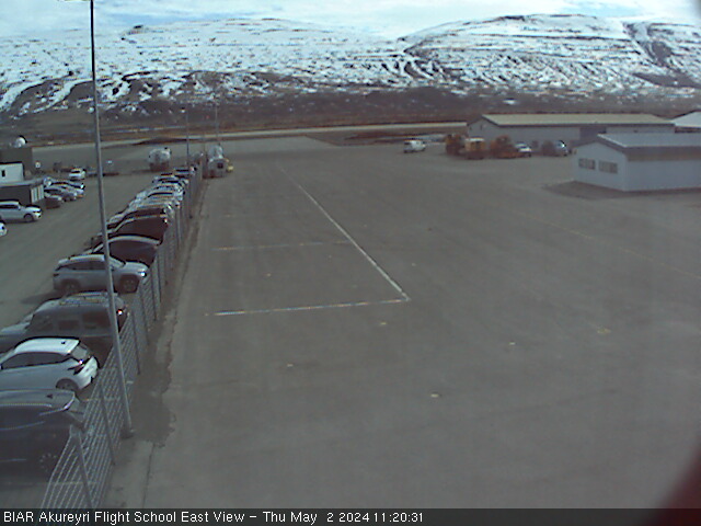 Webcam Akureyri: Akureyri Airport