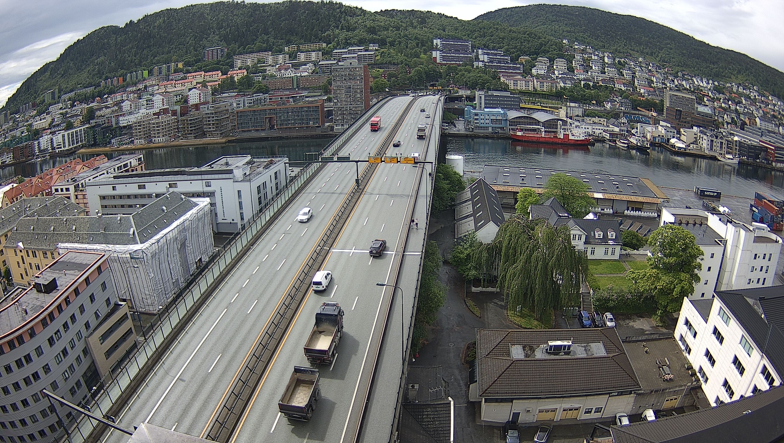 Webcam Bergen: Puddefjordsbroen