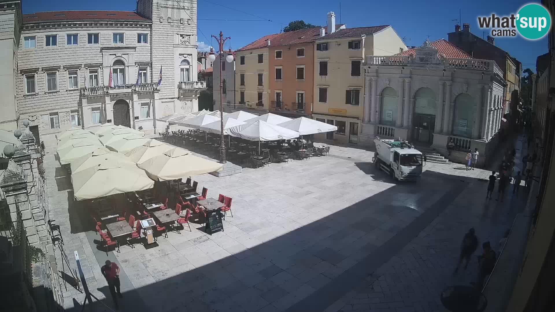 Webcam Zadar: Narodni Trg (People's Square)