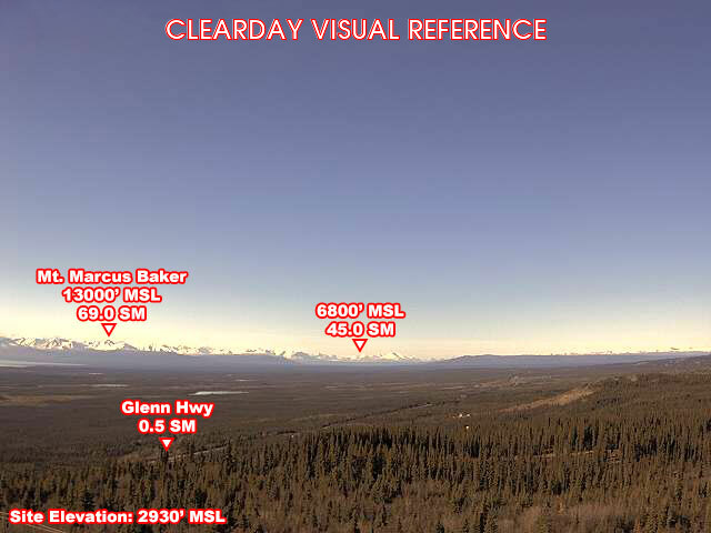 Webcam Tazlina-Tolsona, Alaska: Tazlina-Tolsona Airfield, View in Western Direction
