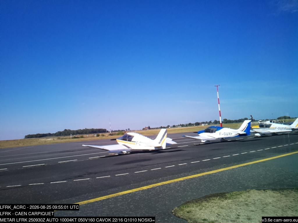 Carpiquet › South-West: Aéroclub régional de Caen