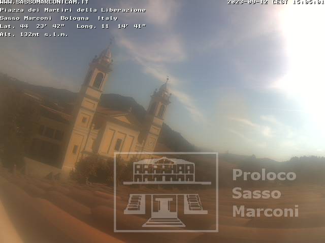 Webcam Sasso Marconi: Piazza Martiri della Liberazione