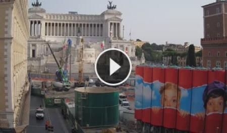 Webcam Rome: Piazza Venezia, Altare della Patria