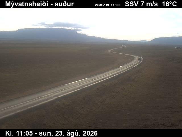 Mývatnsheiði - Webcam Galore