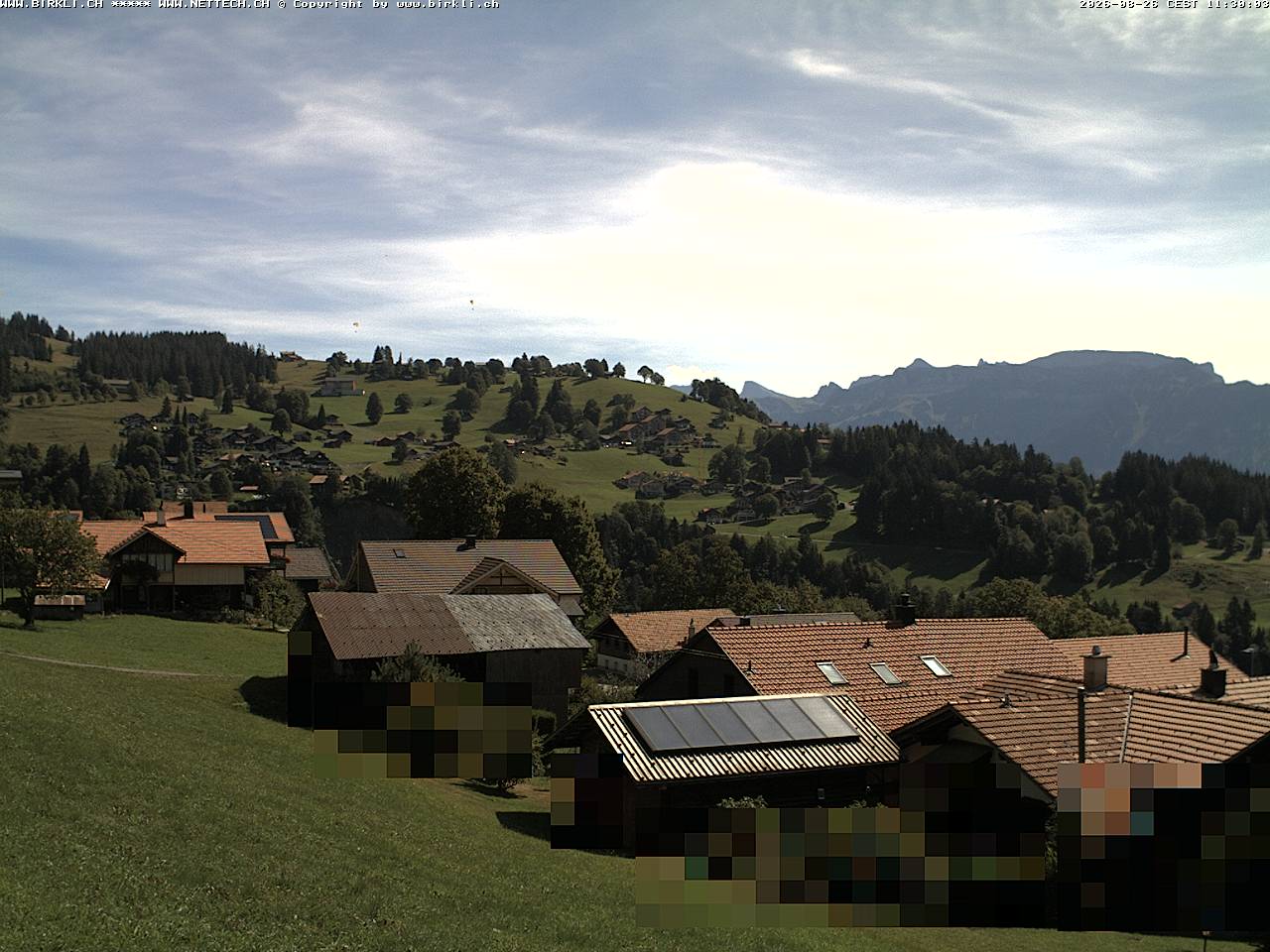 Webcam Beatenberg: View towards Waldegg
