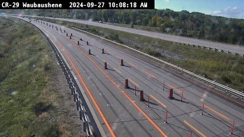 Tay: Highway 400 near Waubaushene