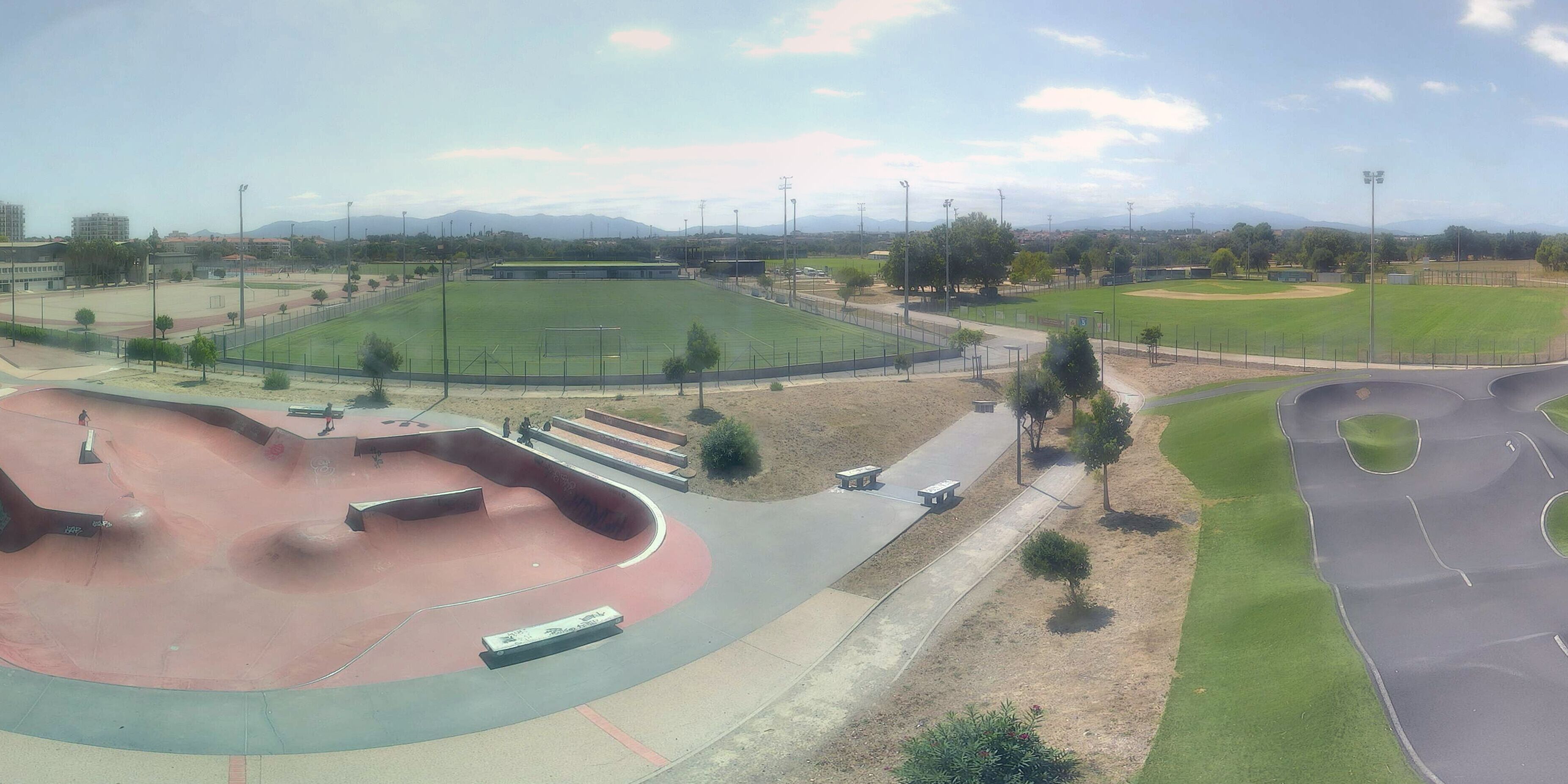 Webcam Perpignan: Panoramique HD