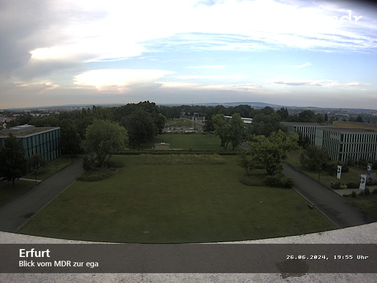 Webcam Erfurt: View from the Landesfunkhaus