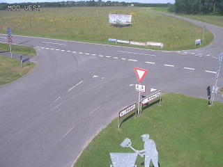 Webcam Blåhøj: Rute 411 Blåhøj
