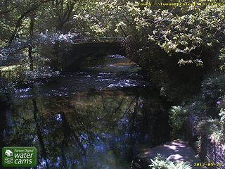 Webcam Two Waters Foot: River Fowey at Two Waters Foot