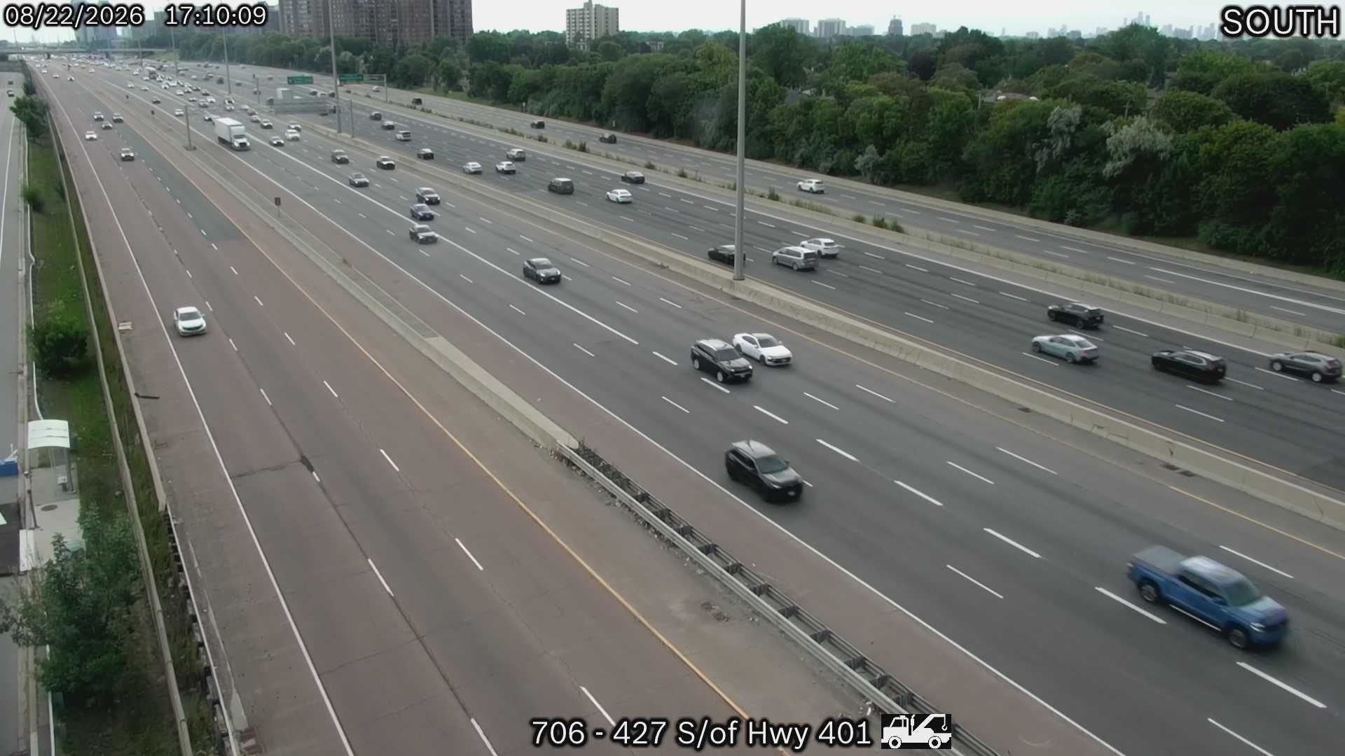West Deane Park: Highway 427 south of Highway 401
