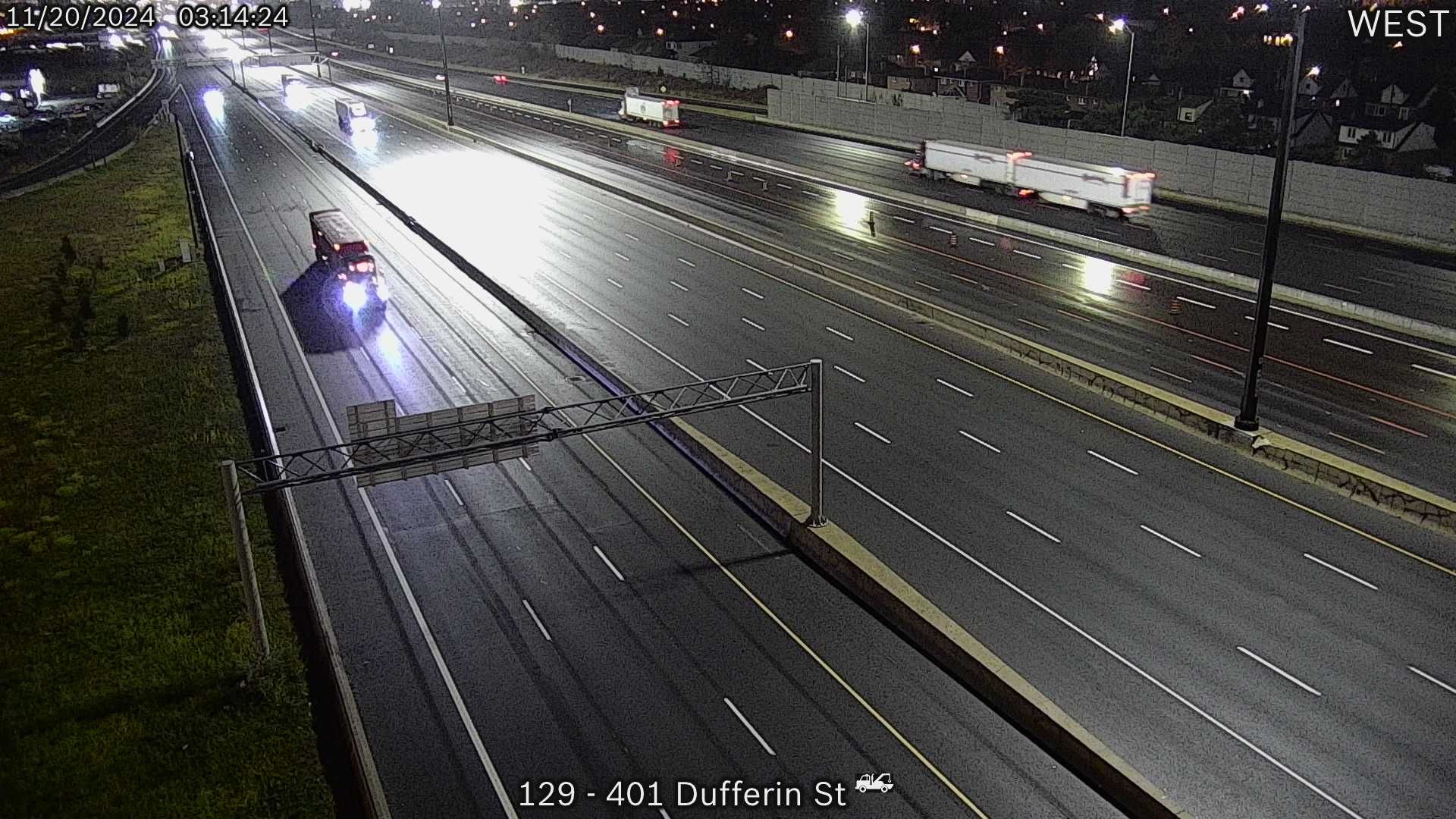 North York: Highway 401 near Dufferin Street