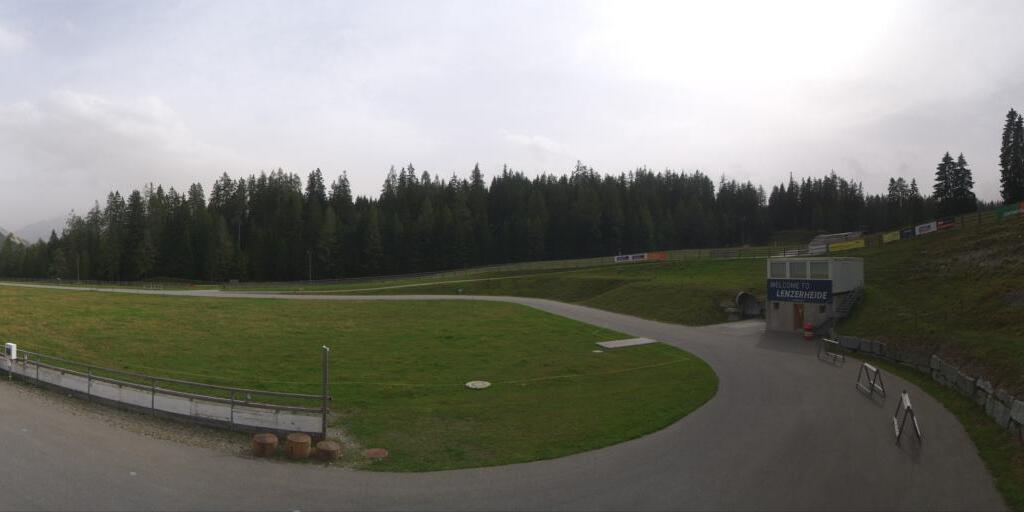 Webcam Lantsch/Lenz: 360° Panorama Biathlon Arena