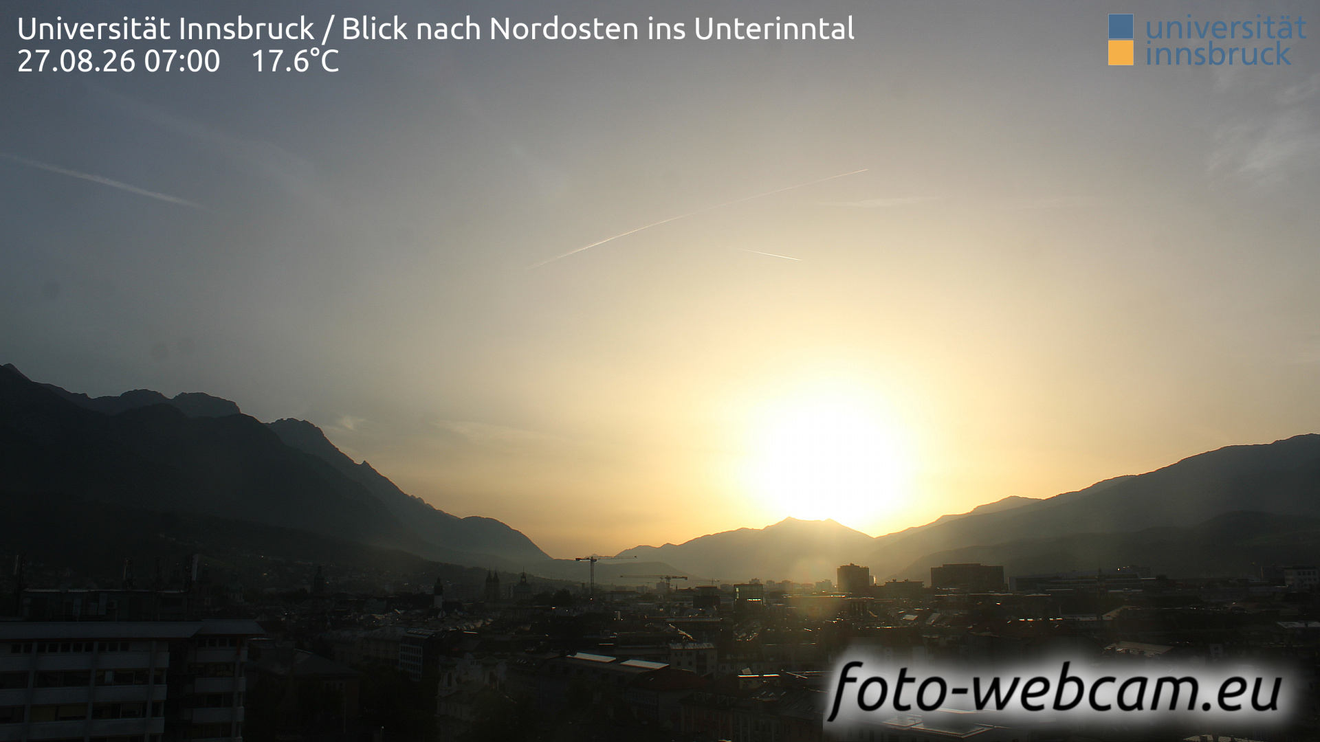 Webcam Innsbruck: HD Panorama UNI Innsbruck