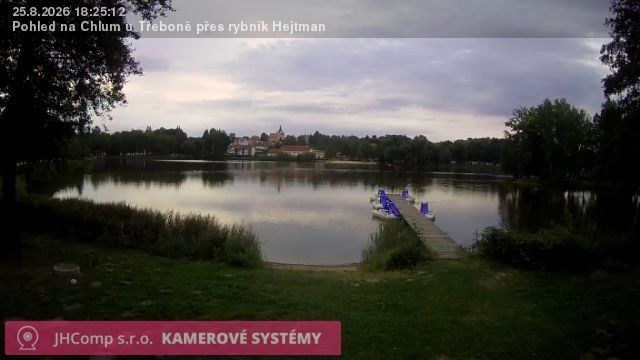 Chlum u Trebone › North-West: Chlum u Třeboně - Jihočeský kraj, Česko: Chlumu u Třeboně přes rybník Hejtman