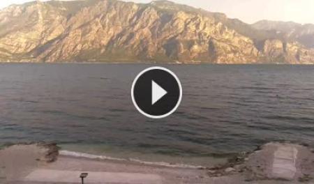 Webcam Malcesine (Lake Garda): Kite Beach Malcesine