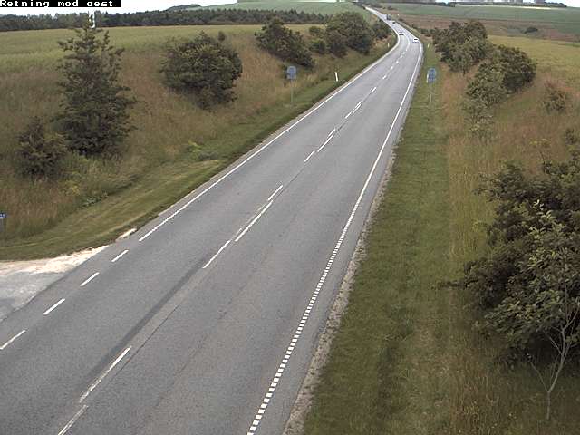 Webcam Ettrup: Traffic Rute 545, Hurup