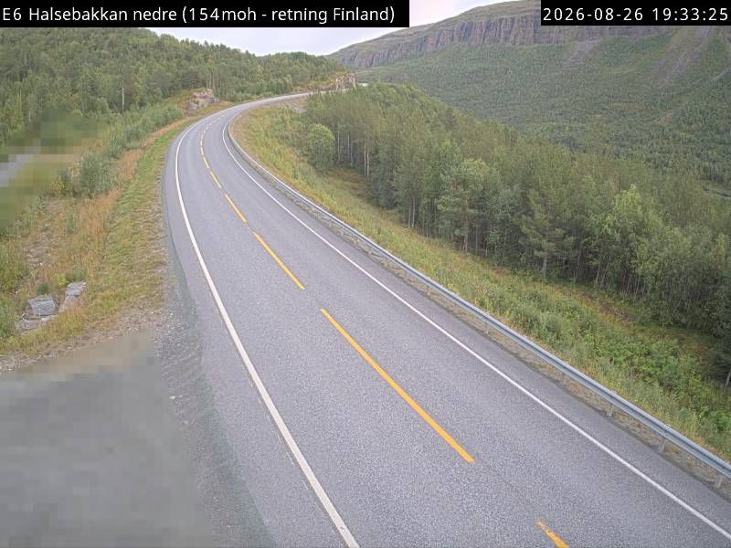 Storfjord: E8 Halsebakkan nedre (Finland)