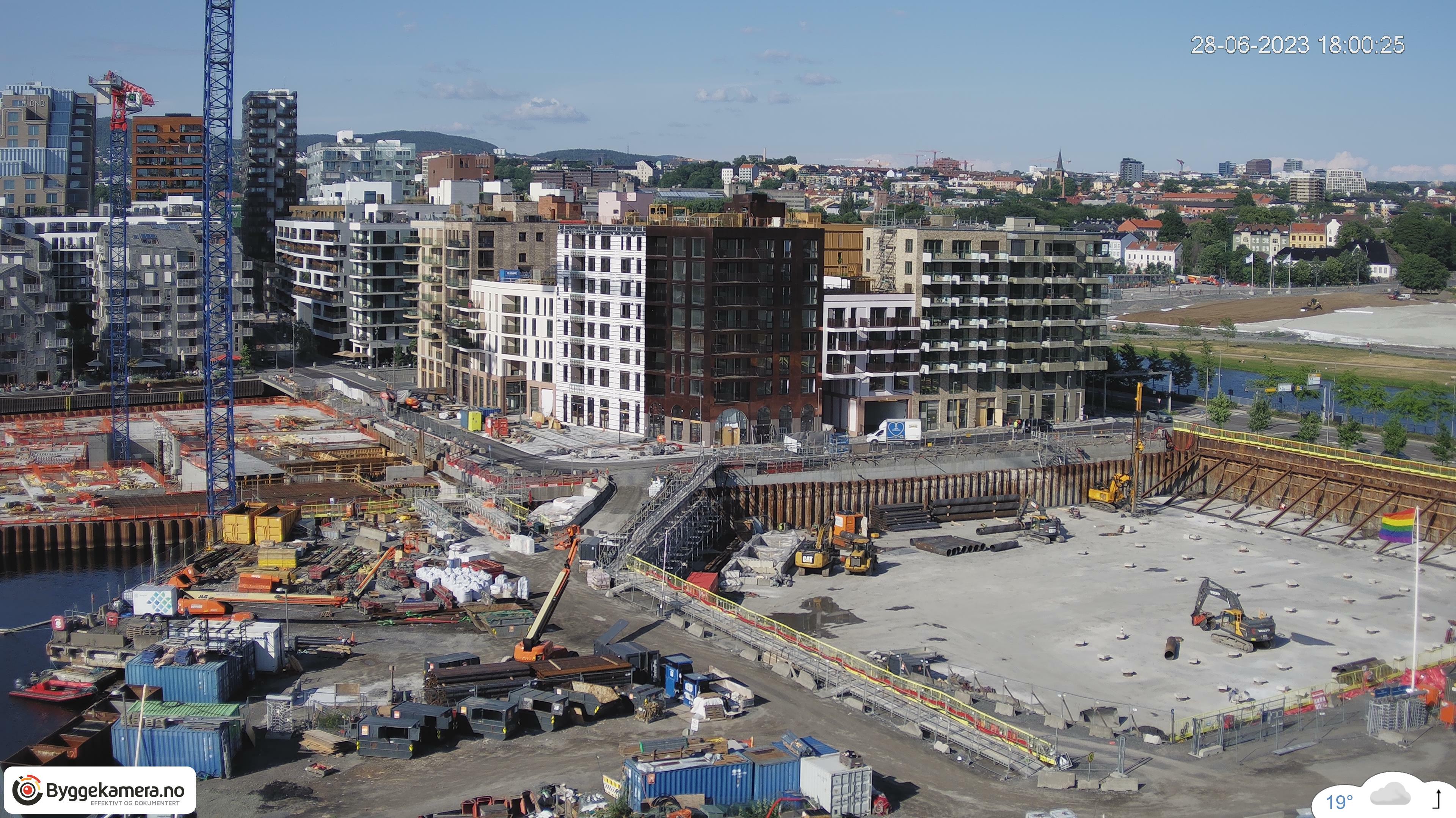 Webcam Oslo: Panorama over Oslo