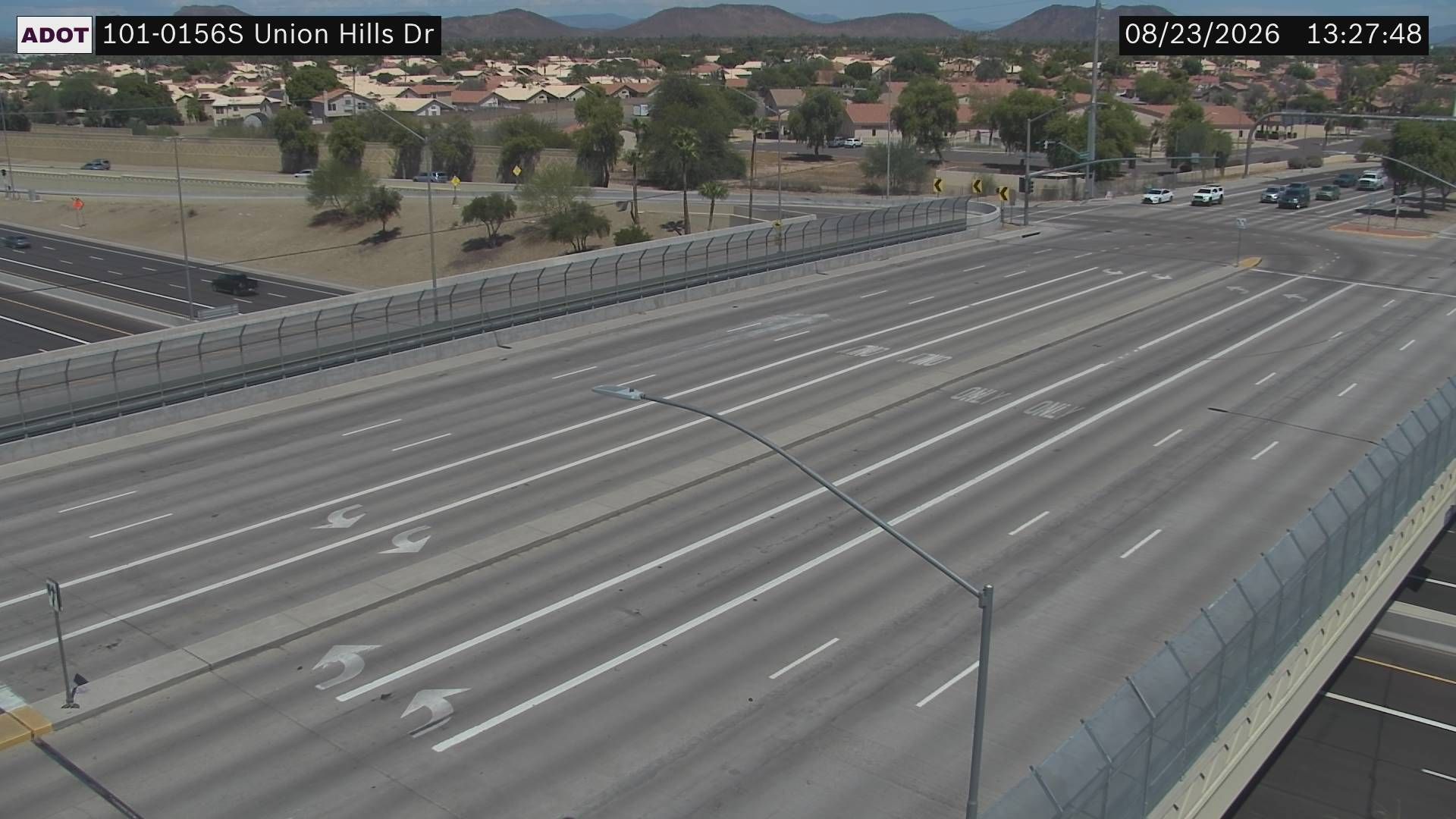 Peoria: Loop 101 South @ Union Hills