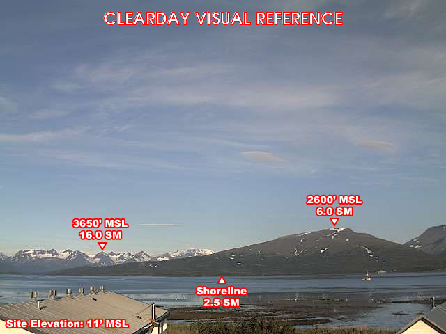 Webcam Chignik Lagoon, Alaska: Chignik Lagoon Airfield, View in Western Direction