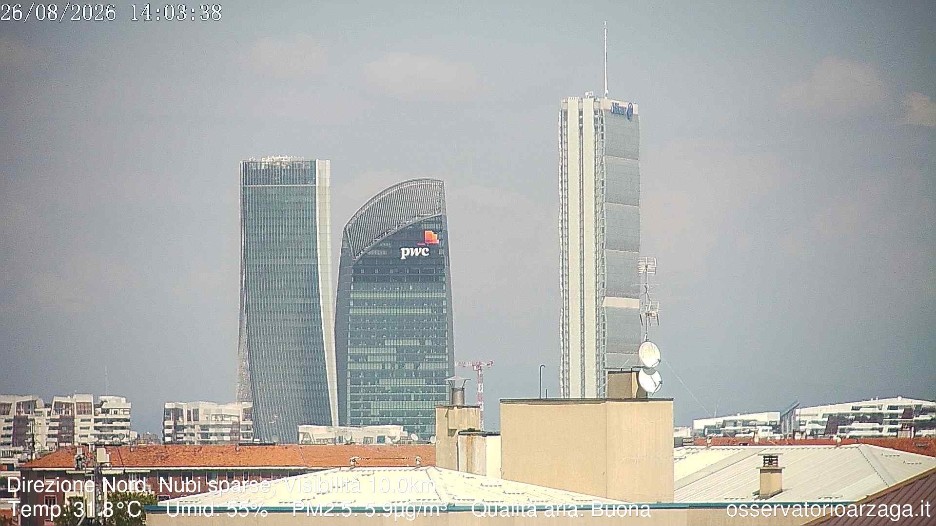 Milan › North-East: CityLife - Generali Tower - Torre Allianz - Torre PwC
