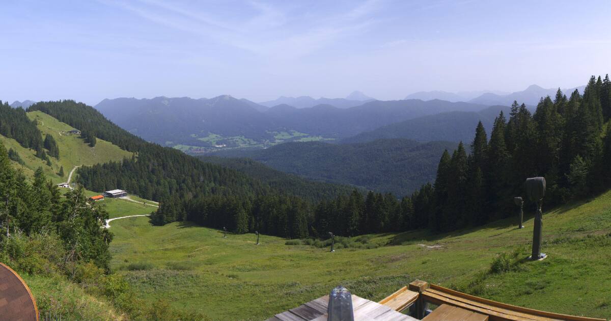 Webcam Lenggries: PANOMAX BayernHütte am Brauneck