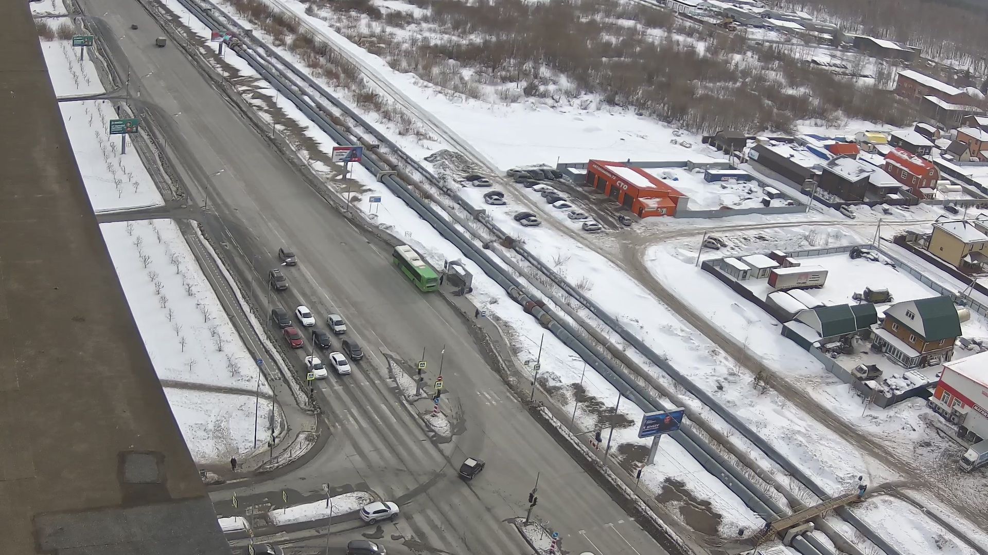 Tyumen: Широтная-Бориса Щербины