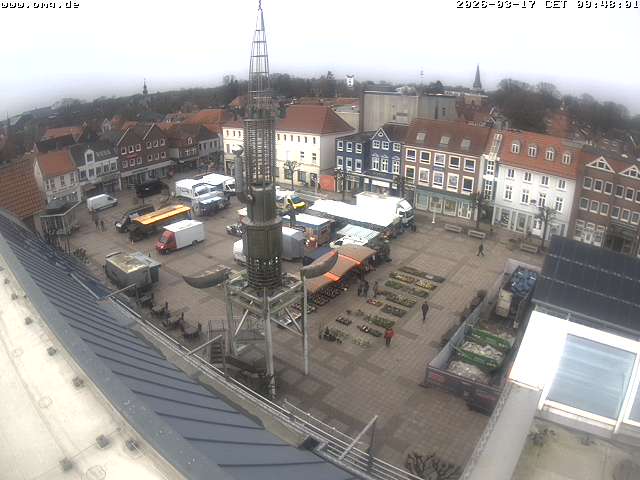 Webcam Aurich: Aurich Market Square