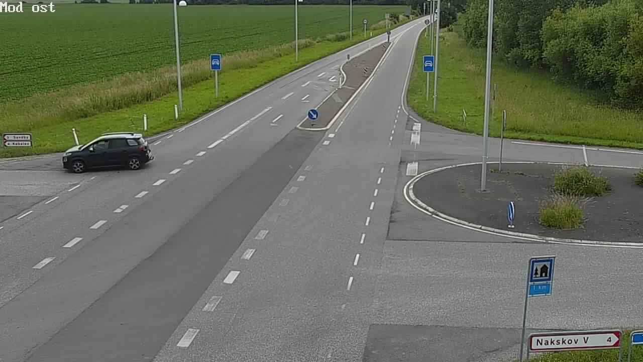 Webcam Branderslev: Rute 9 Nakskov